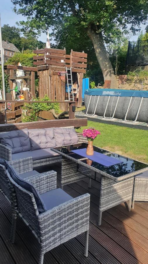 Frankes Lodge Apartment Mit Garten Und Pool, 6 Einzelbetten, Parkplatz Essen Eksteriør billede