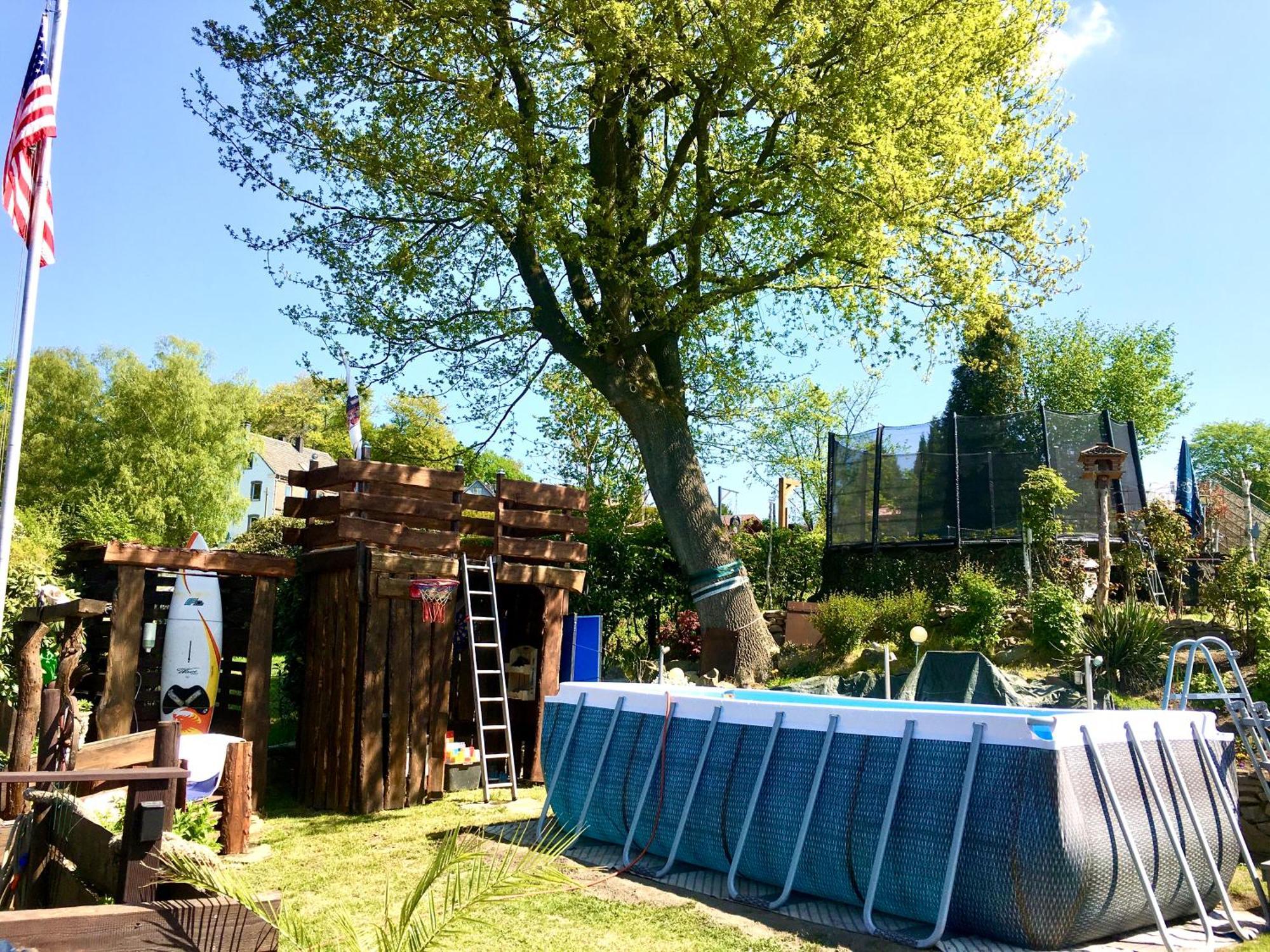Frankes Lodge Apartment Mit Garten Und Pool, 6 Einzelbetten, Parkplatz Essen Eksteriør billede